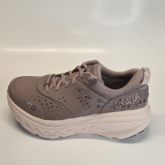 Hoka x Anthropologie Vibrant Bloom U Bondi L sneakers Embroidered    11.5 - Picture 3 of 14